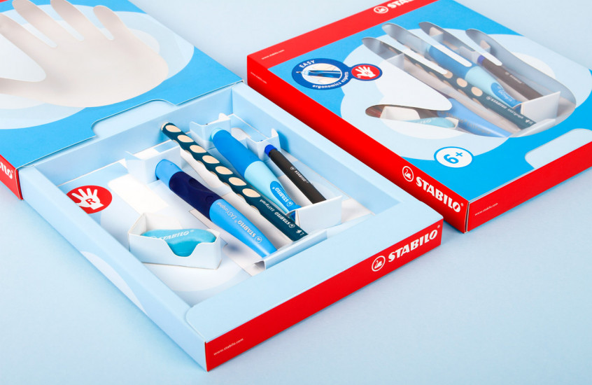 Stabilo - Stationery Collection — Fun filled packaging for a collection of stationery.