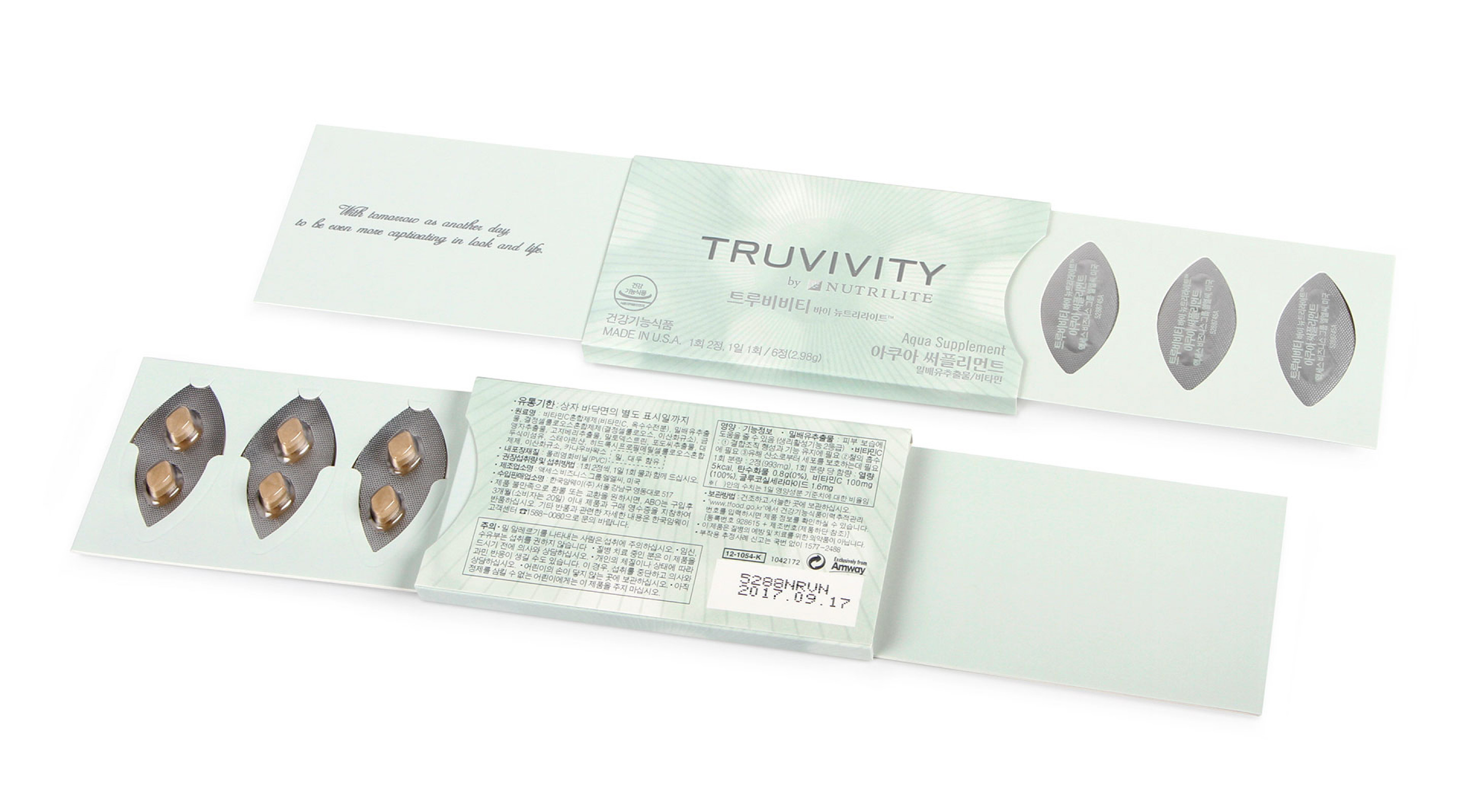 Amway Truvivity by Nutrilite Blister Packaging